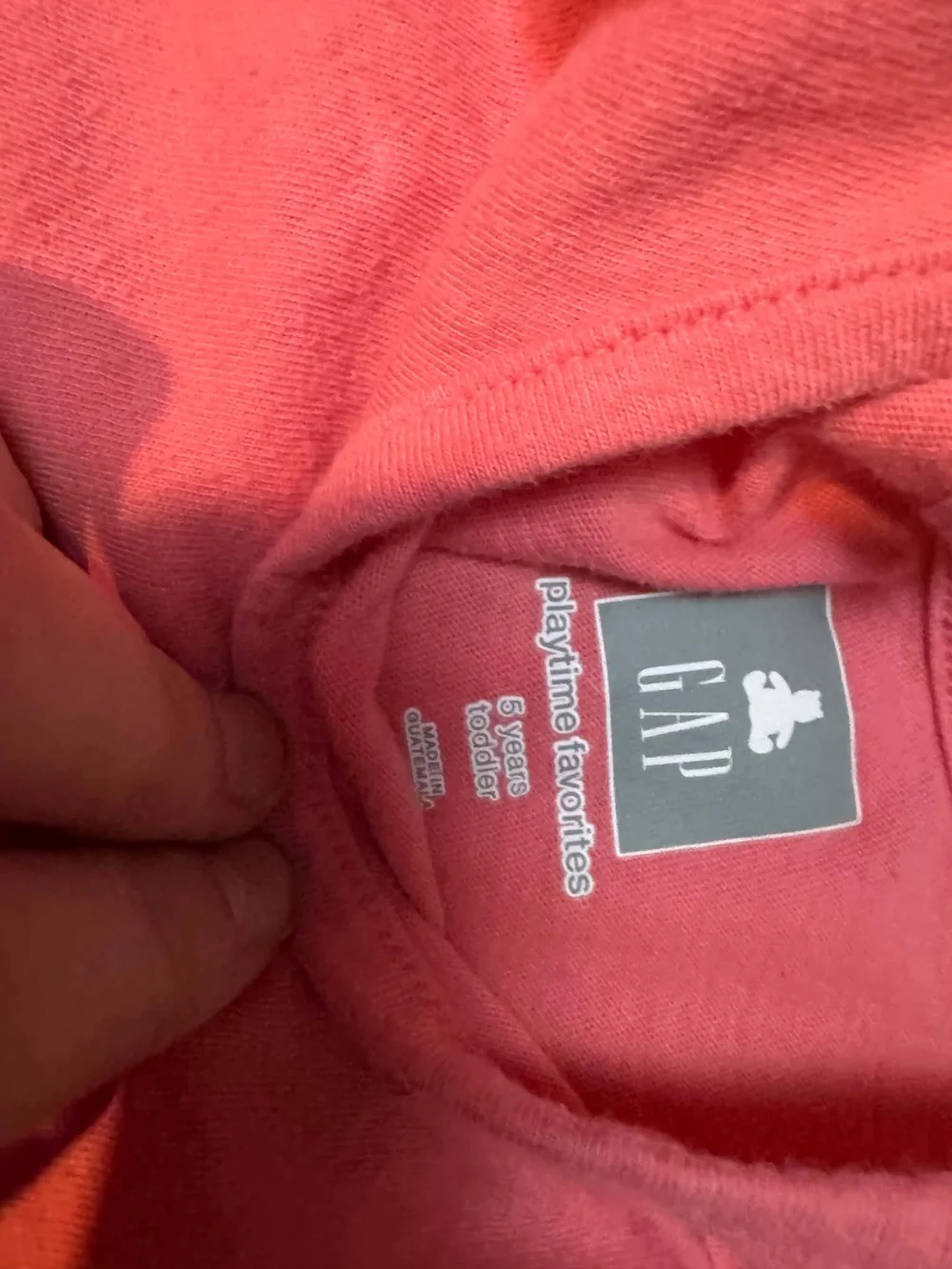 GAP Pink Girls' Tank Top with Sunglasses & Stars Graphic